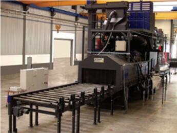 HXQ69系列輥道通過式抛丸清理機