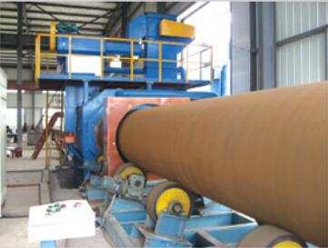 HXQGW系列鋼管外壁抛丸清理機